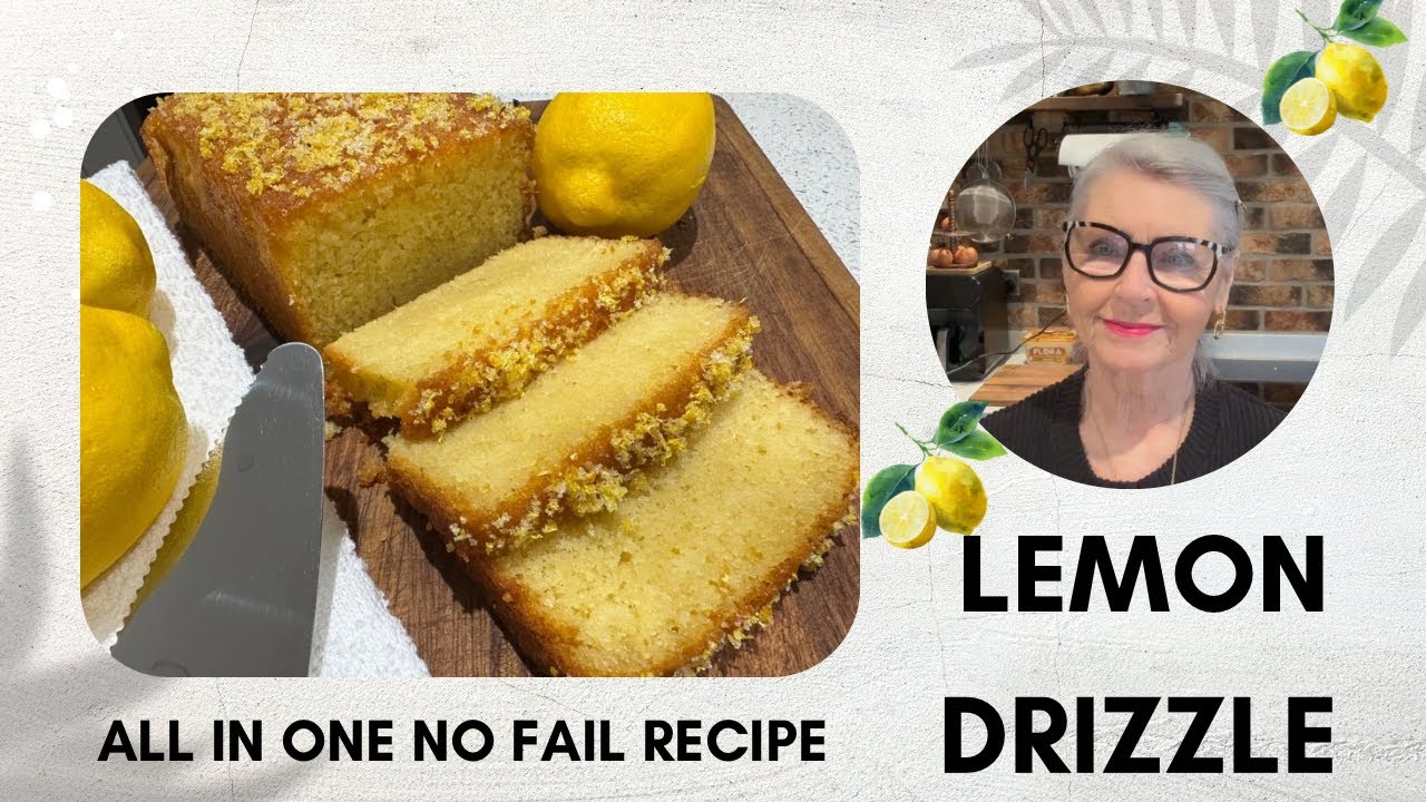 🍋 ПРОСТОЙ, БЕЗОШИБОЧНЫЙ, ВСЕ В ОДНОМ СПОСОБЕ, ЛИМОННЫЙ КЕКС С ГЛАЗУРЬЮ | Лёгкий, влажный и с пика...