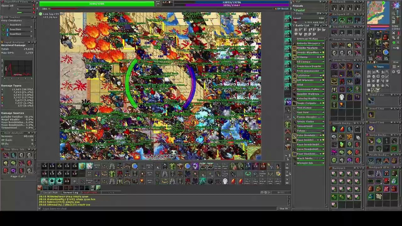 Tibia War Quintera- Druidx Masterx 1276 ED SMOKED Issavi