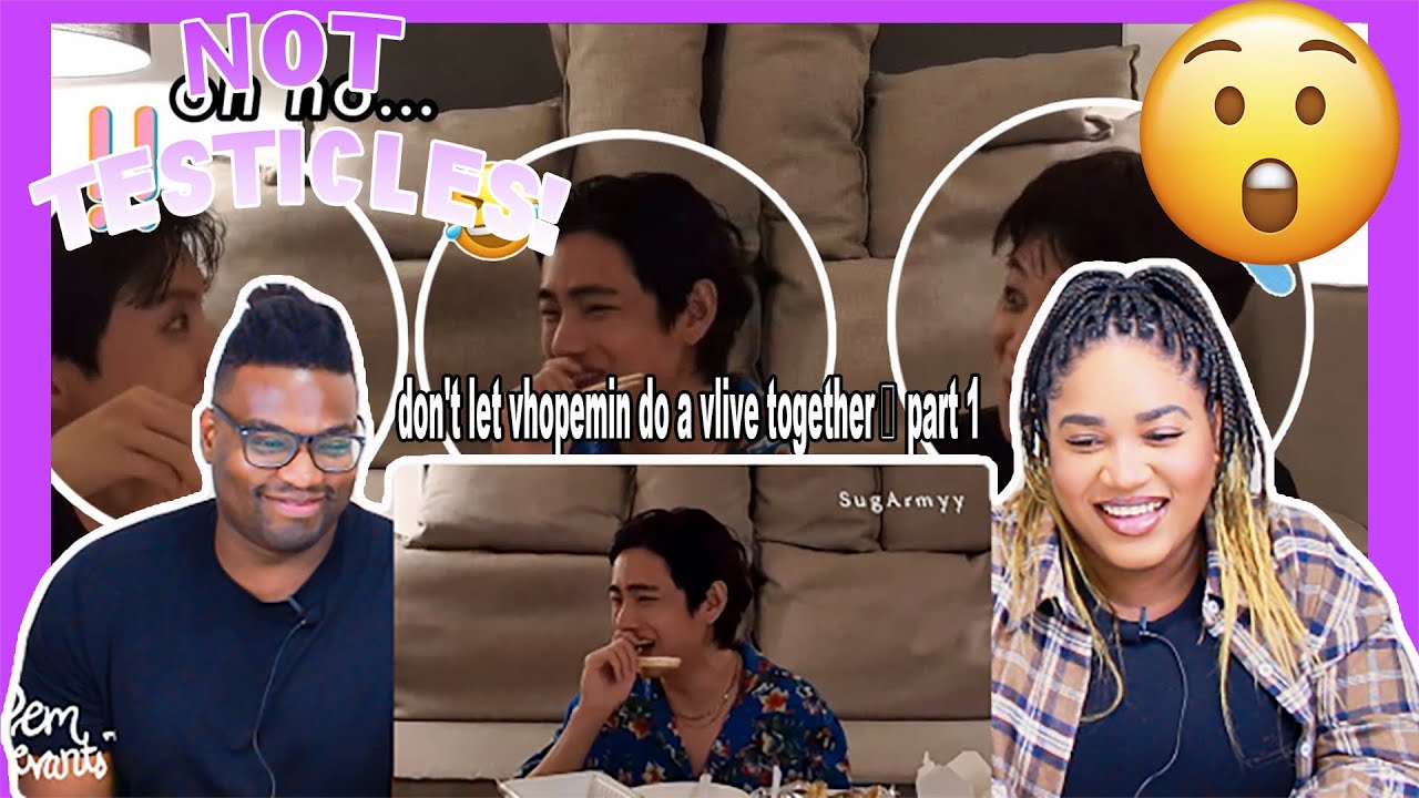 don't let vhopemin do a vlive together 😭 part 1| REACTION