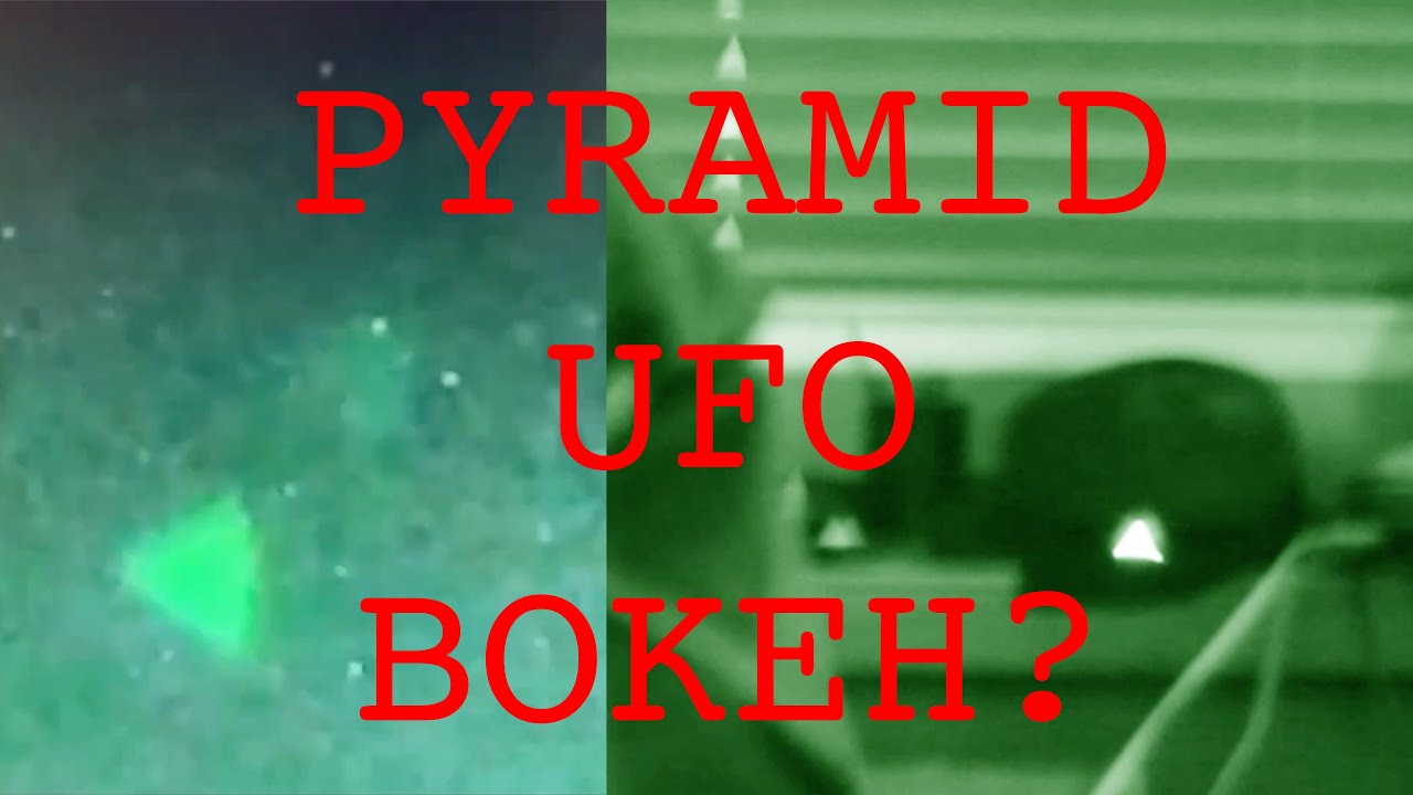 Is This Pyramid UFO just Bokeh?