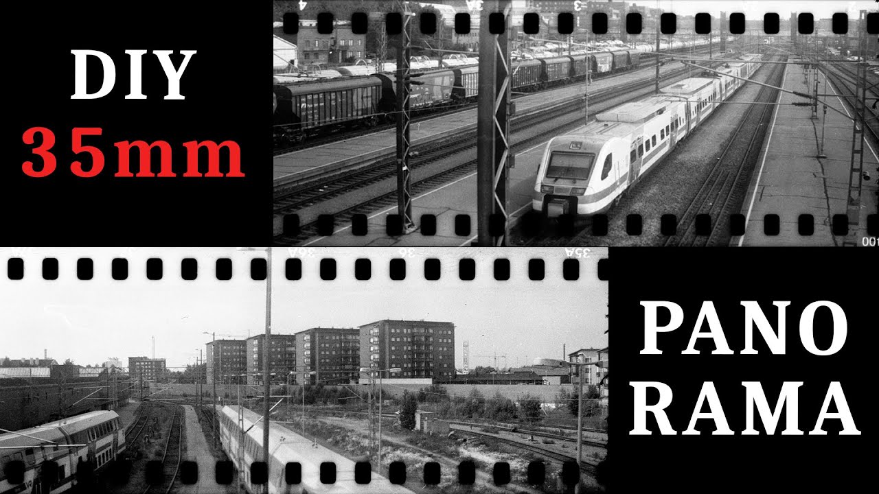 35mm Film Panorama with a 1930s Medium Format Camera (6x9cm)