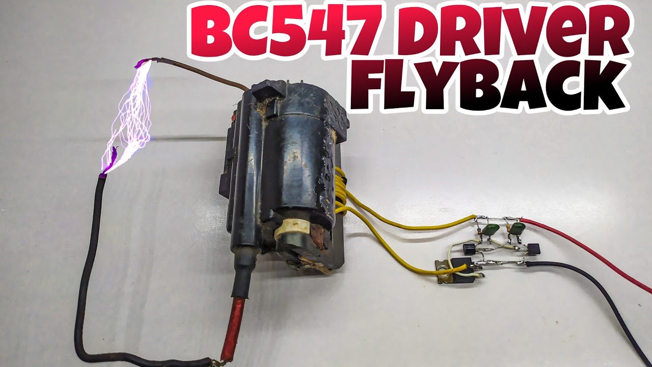 Super gerador de alta tensão fácil tutorial com flyback