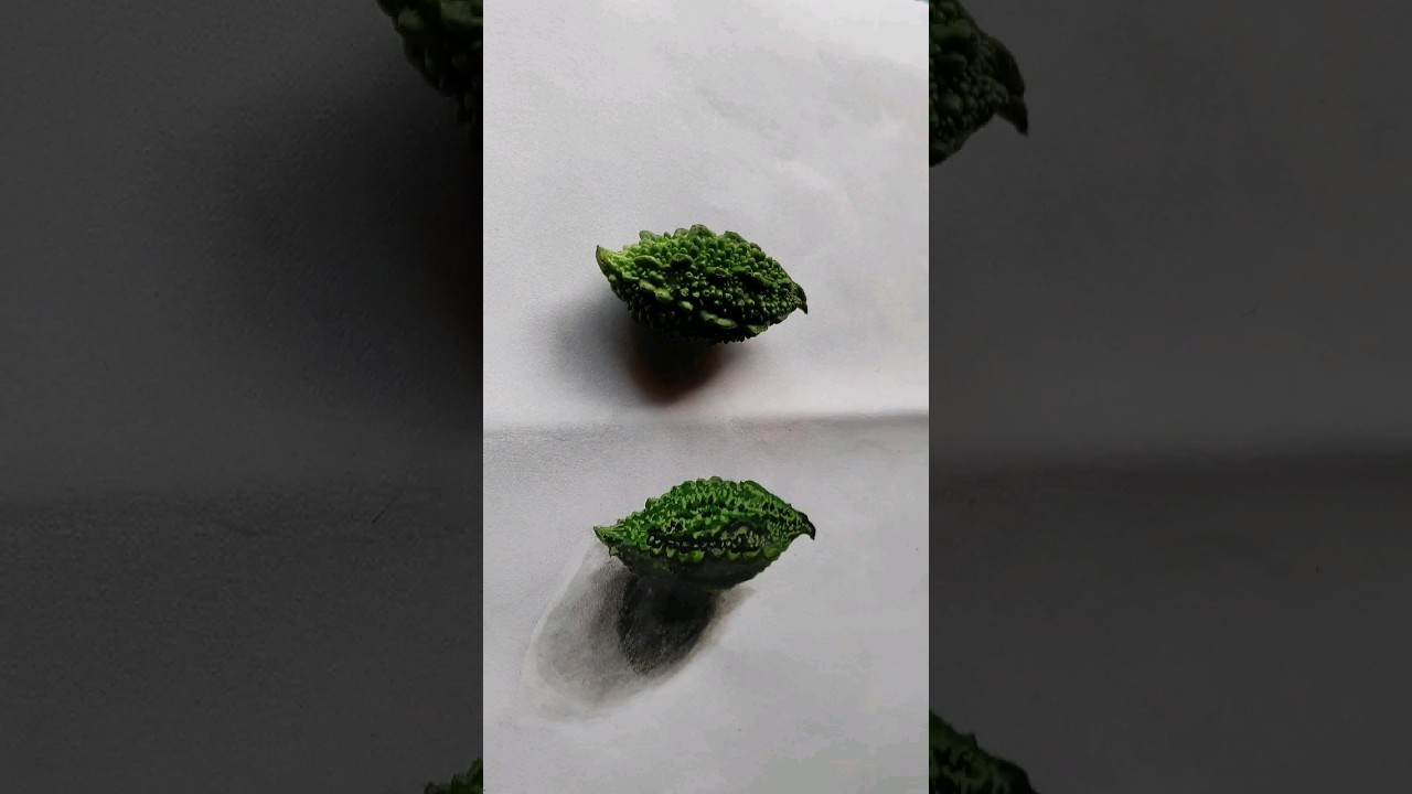 Realistic Drawing of Vegetable | #art #drawing #shorts #subscribe #3d #vegetables