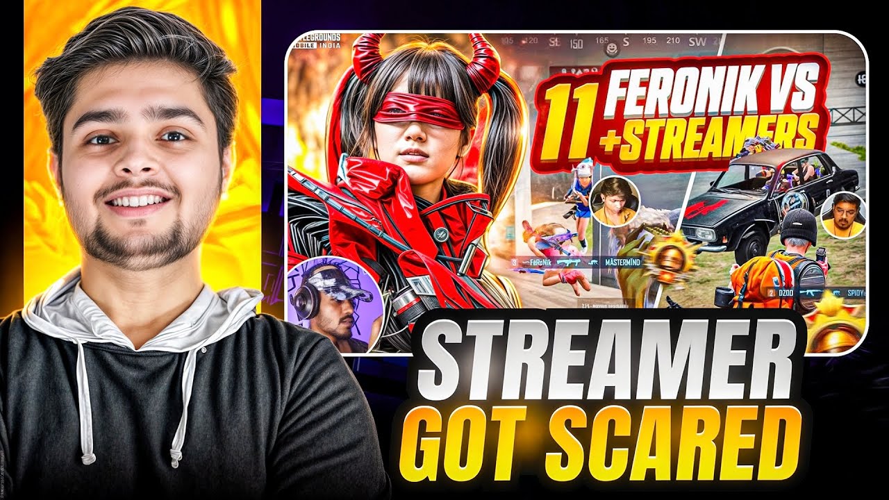Pro Streamers Got Shocked 😱 Bixi op Reacts on Fastest BGMI Player Feronik