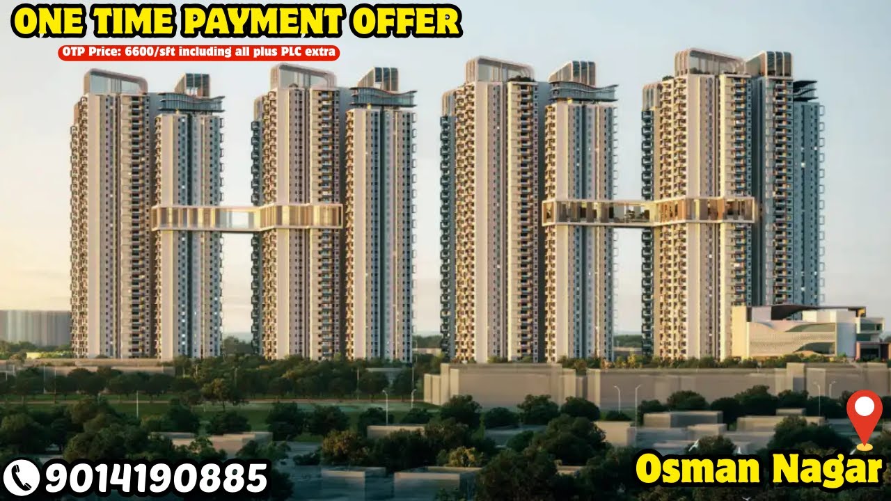 Wave by Raghava || OTP Option : Rs. 6,600/- Sft || HMDA & RERA Approved || Osman Nagar || Hyderabad