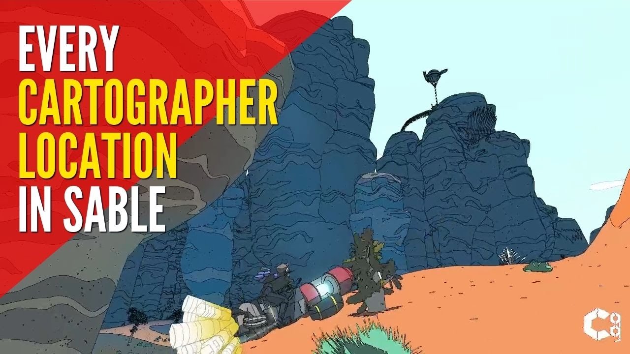 EVERY CARTOGRAPHER LOCATION In Sable & How To Reach Them