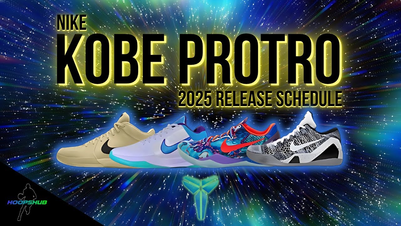 Every Nike Kobe Protro Reveal for 2025 and Full Release Schedule 🐍
