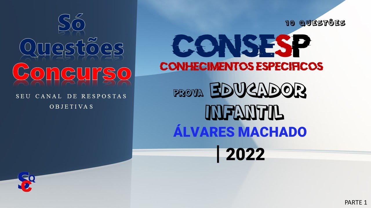 🚨CONSESP- ALVARES MACHADO - 2022 🚩CONHEC. ESPECíFICOS