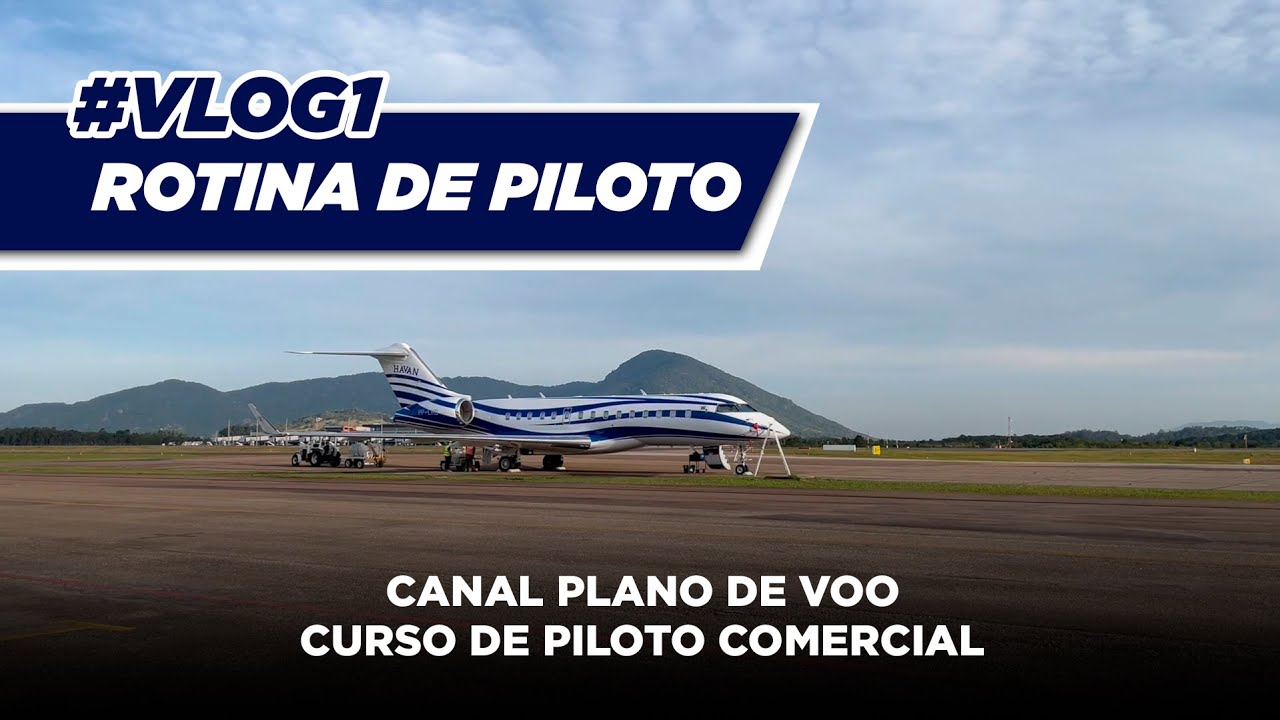 #vlog1  - ROTINA DO CURSO - voando para Florian&oacute;polis - [PC] Canal Plano de Voo