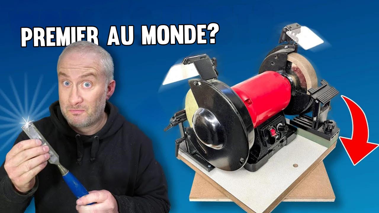 Affûtez vos ciseaux à bois autrement : simple et ultra rapide