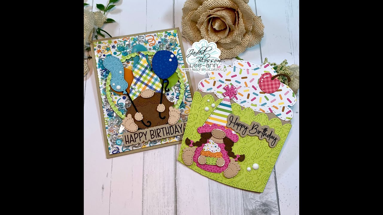 Gnome Birthday cards...July Mini Release and a SALE!