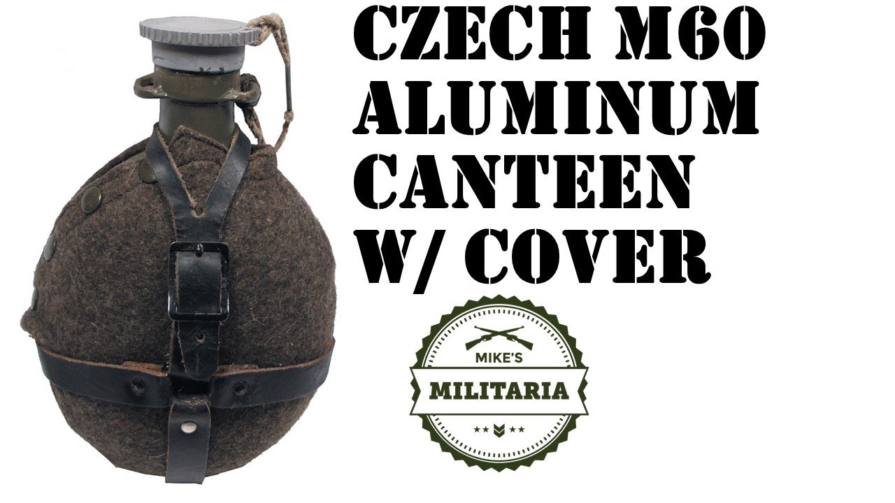 Mike's Militaria Product- Czech M60 Canteen with Cover