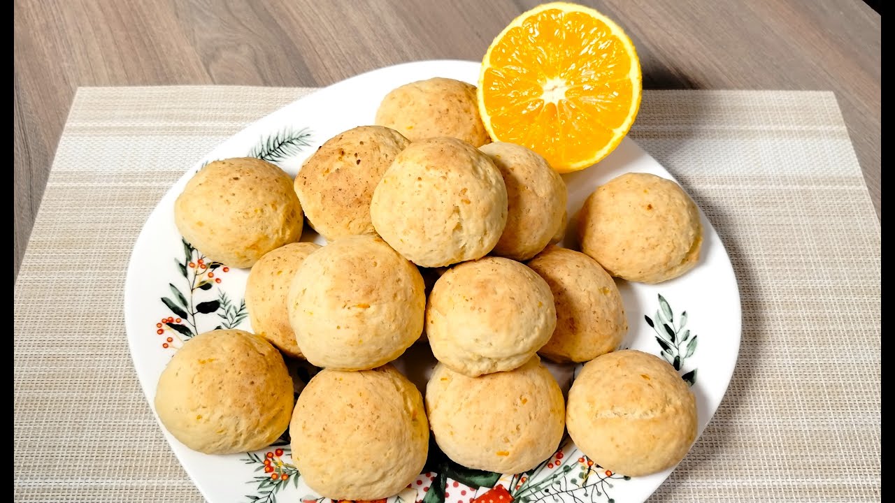 Do you have Cottage cheese and Orange? Make these delicate and fragrant Cookies for Christmas.