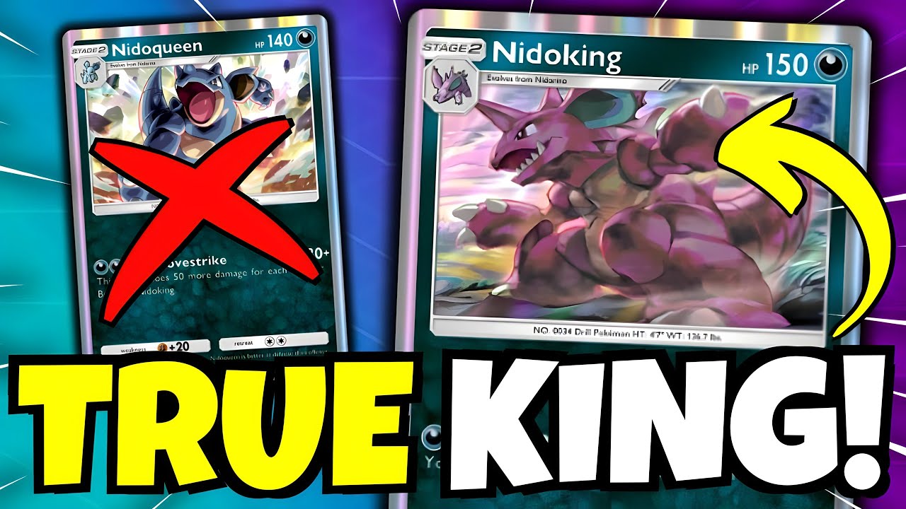👑NIDOKING IS INSANE👑 - Nidoking Deck With NO NIDOQUEEN!!! [Pokemon TCG Pocket]