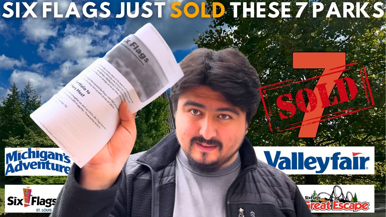 Six Flags Just SOLD These 7 Parks! 