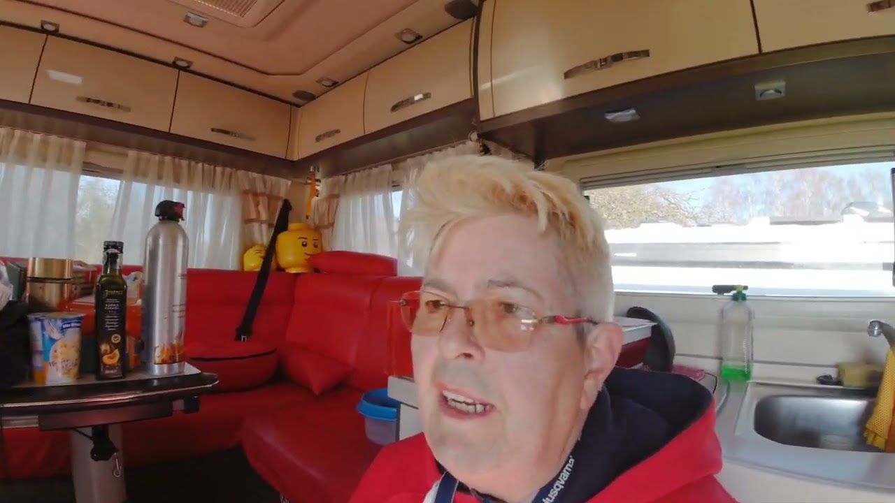 Wohnmobiltreffen im Oderbruch , der Kampf mit dem Rasenmäher #gabiswomo #phönix #affinity
