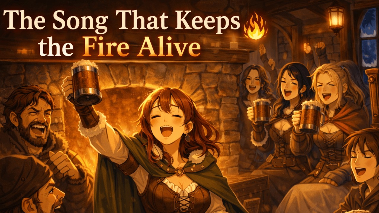 The Song That Keeps the Fire Alive | Energetic Medieval Winter Tavern Anthem