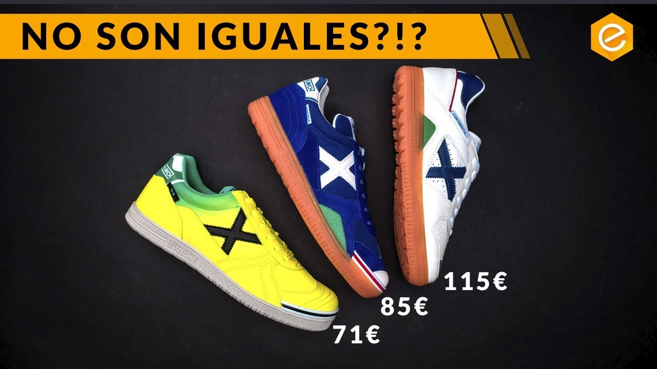COMPARATIVA MUNICH FÚTBOL SALA - ¿Cuál es la mejor zapatilla de futsal?