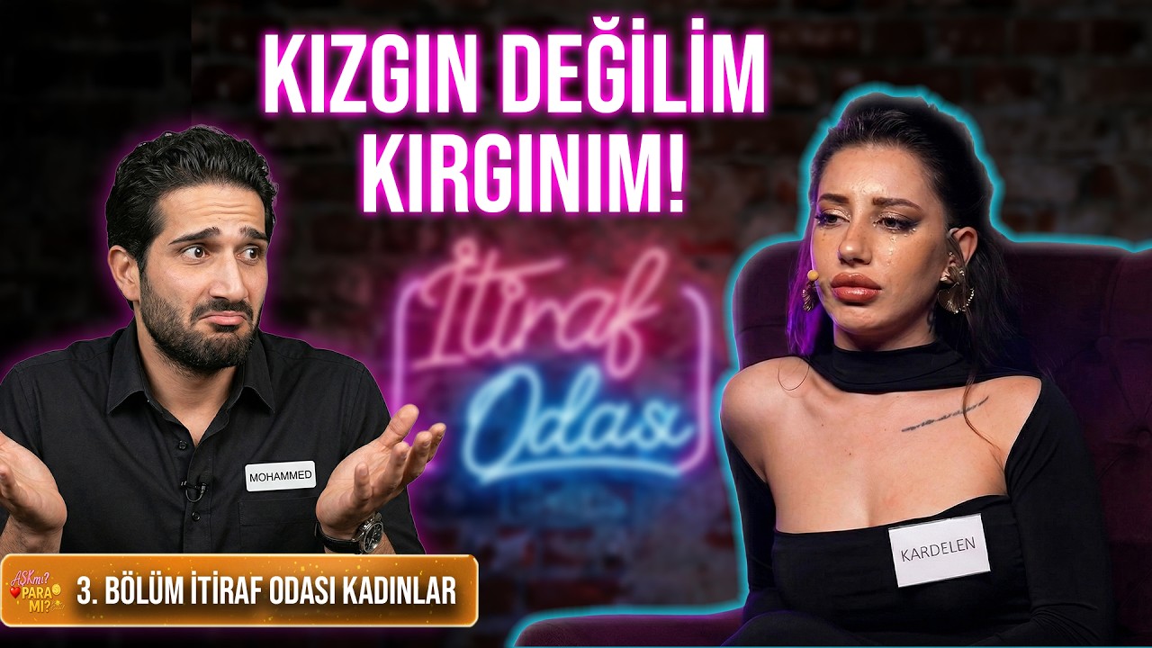 3. Bölüm İtiraf Odası Kadın Yarışmacılar l Aşk mı? Para mı? Karar Senin!
