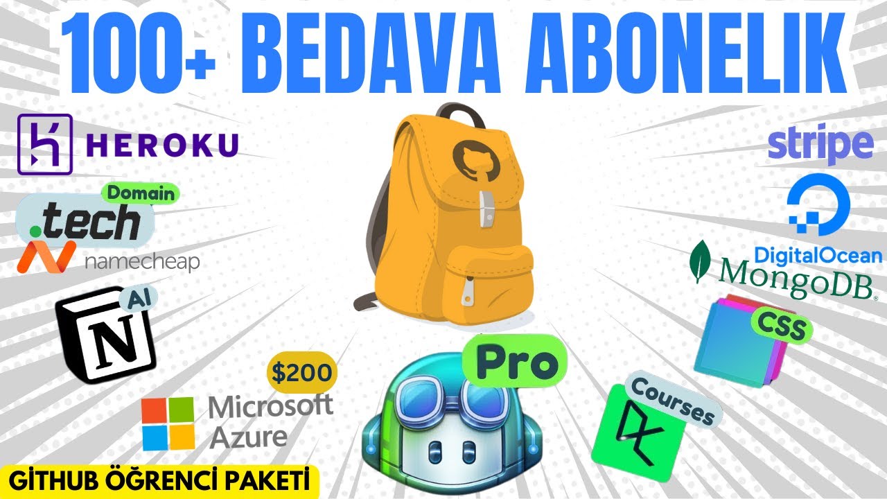 GitHub &Ouml;ğrenci Paketi ile bedava abonelikler! Github Student Developer Pack nasıl alınır