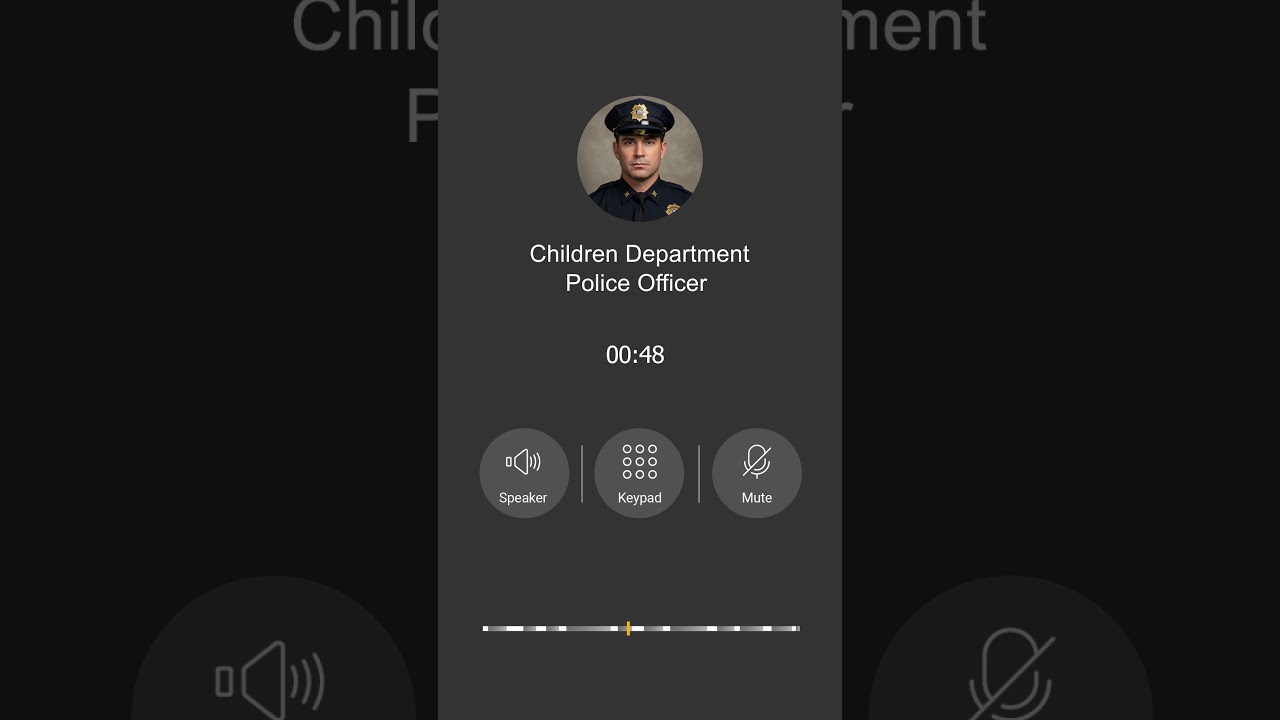 Fake Police Call for Misbehaving Kids | Warning Call with Advice for Better Behavior!