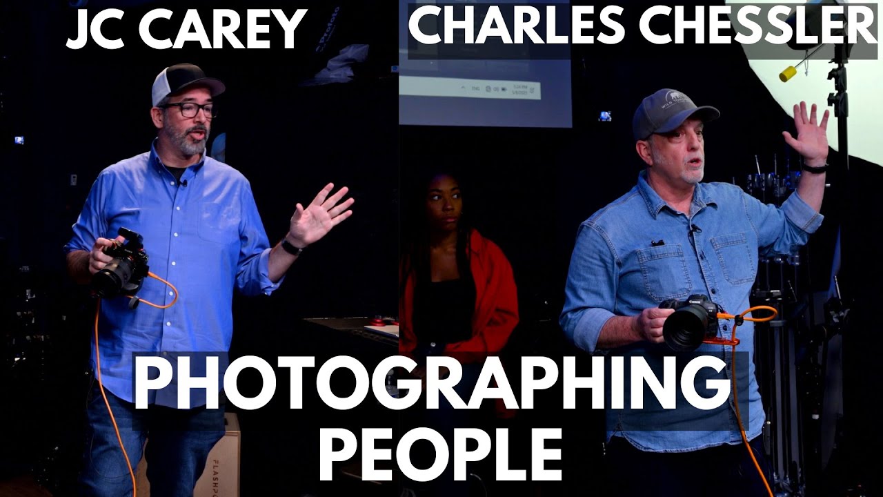 Photographing People | Demos with JC Carey & Charles Chessler | Adorama Event Space Compilation