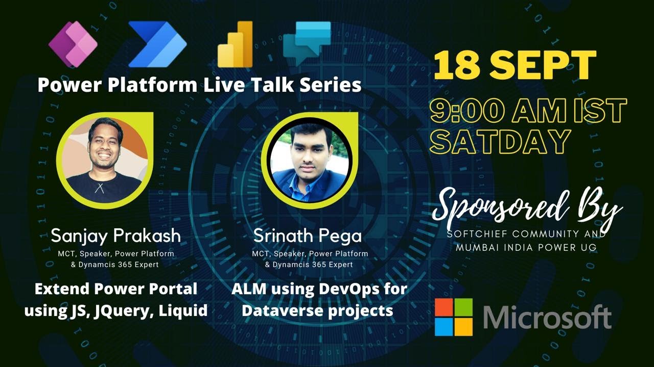 Microsoft Power Platform - Power Portal  & ALM using AzureDevOps for Dateverse Solutions