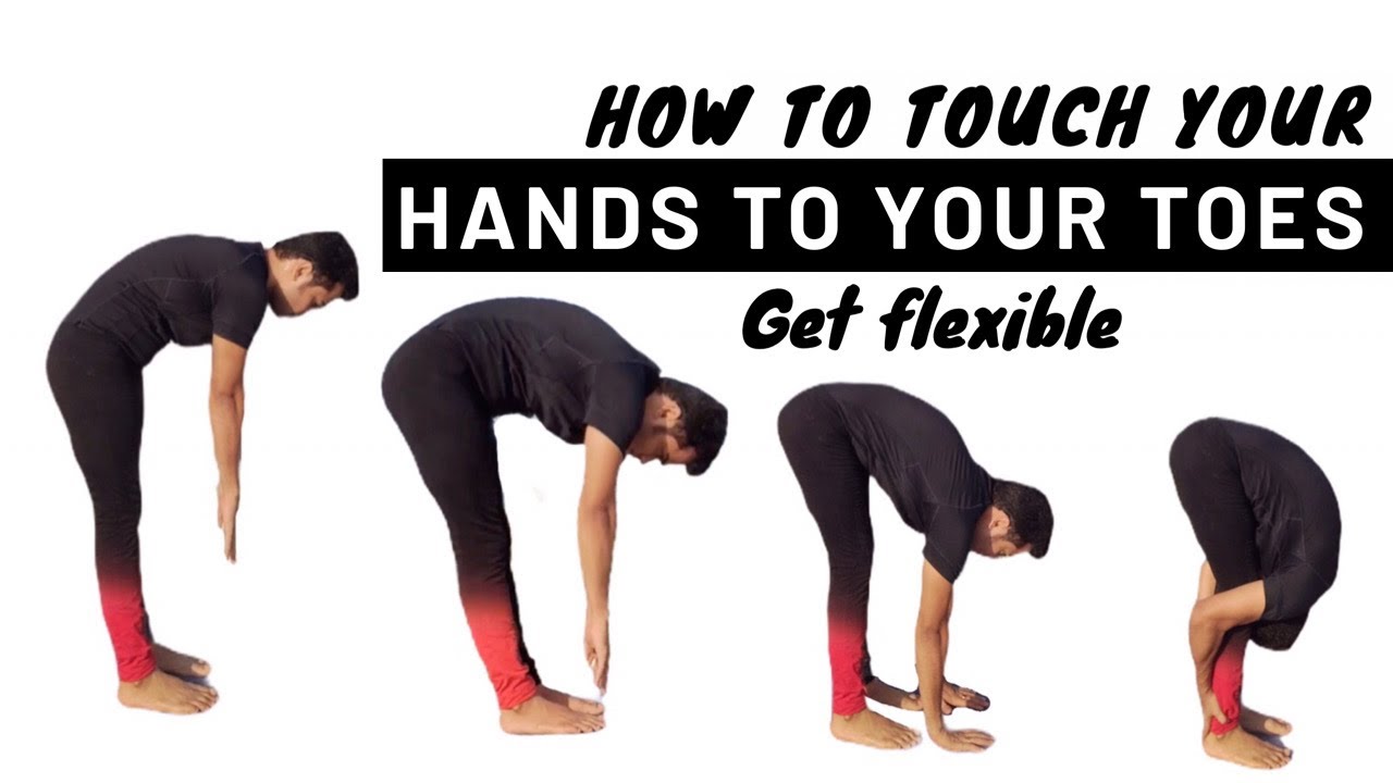 How to Touch Hands To Your Toes  (Hindi) Get Flexible Easily