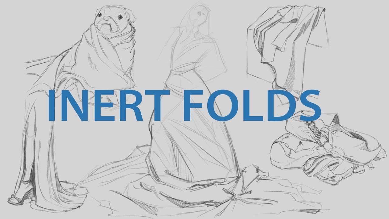 Clothed Figure Drawing | Inert Folds
