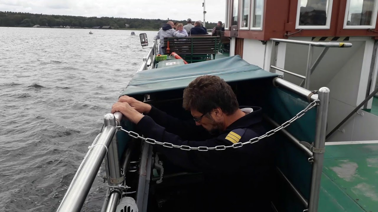 Dampferfahrt in Waren mit der Weissen Flotte Müritz mit dem Salon Dampferschiff Europa