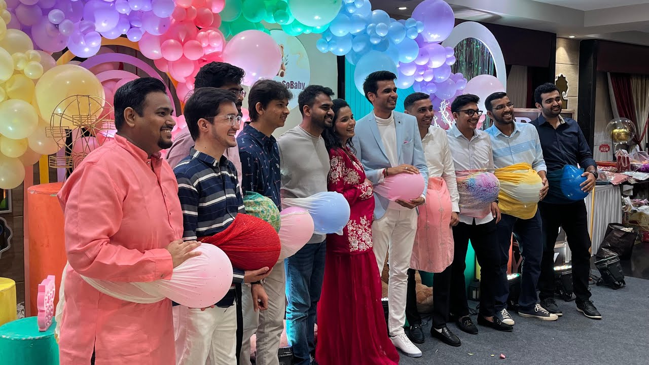 This BABY SHOWER RAMP WALK GAME had everyone laughing!!🤰🫃🧡 #viral #trending #babyshower #games #yt 