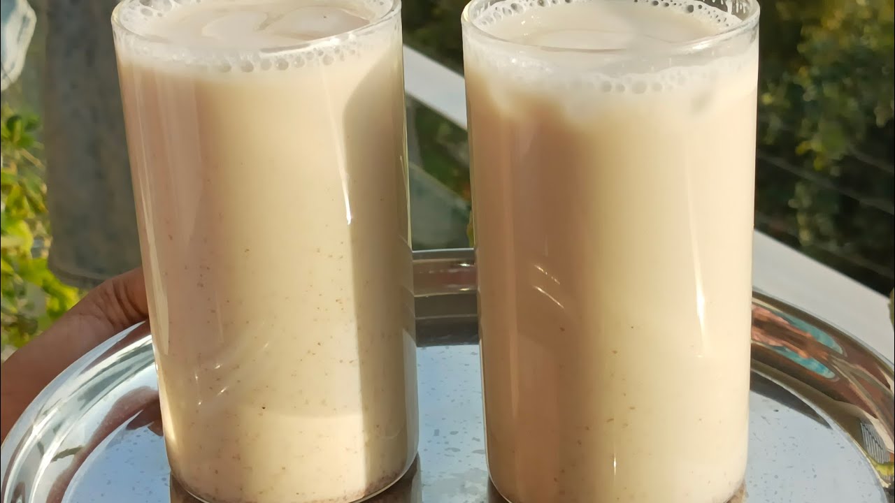 Stop Drinking Cold Drinks! ❌ Try This Healthy Summer Drink | Ragi milk recipe 