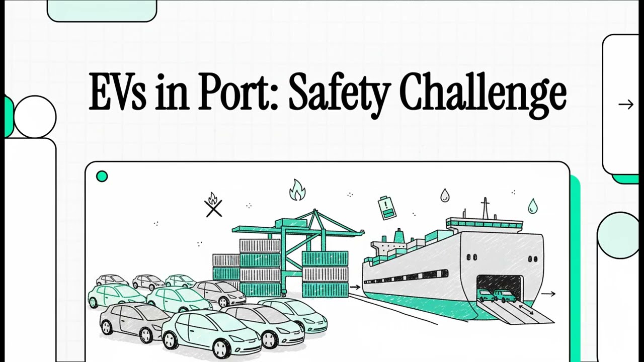 Electric Vehicles EVs in Port Safety Challenge