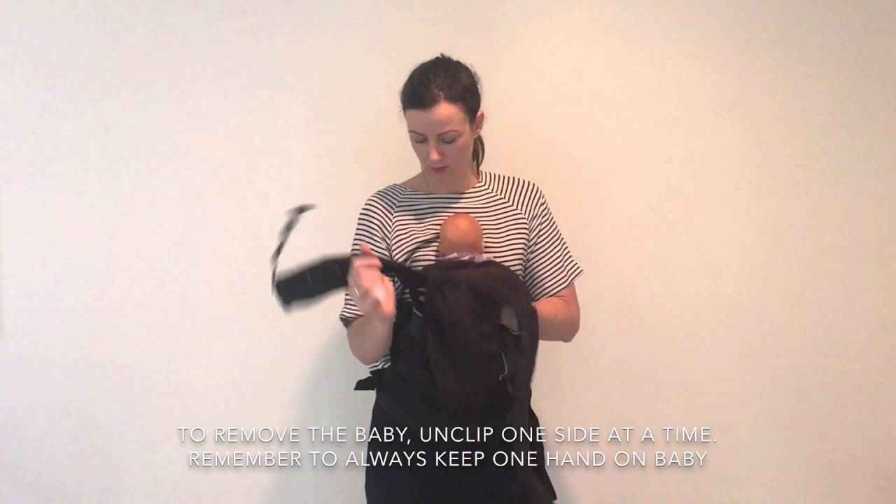 How to use Manduca Baby Carrier, newborn, infant and back carry