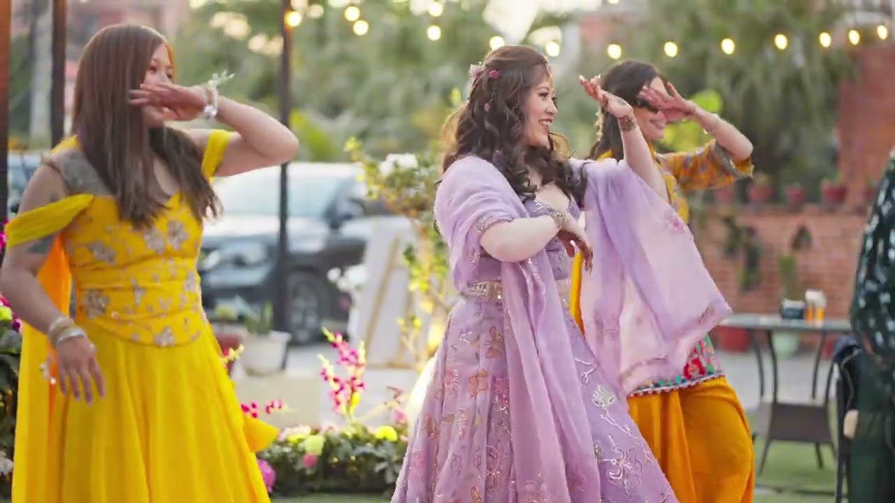 Jeni’s Mehendi & Sangeet Dance|Bride & sister| NepaliBride|BrideTeam|