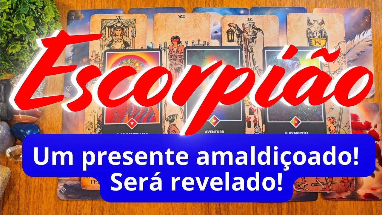ESCORPIÃO 💜💛 TOME CUIDADO COM ESSE PRESENTE! ESSE MAL SERÁ CORTADO DA SUA VIDA!