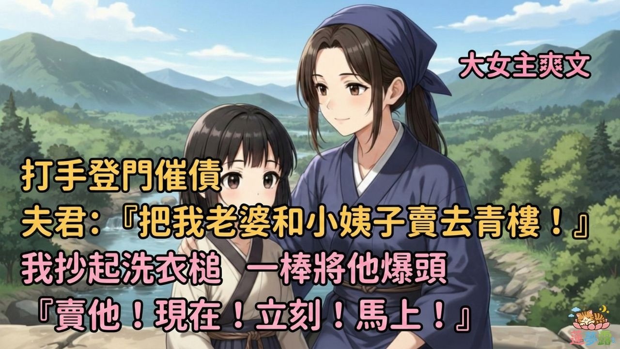 夫君要把我賣青樓？我直接一槌爆頭，把渣夫賣進黑煤窯 #小说​ #小说推荐​ #完結 ​#古言 ​#一口氣看完