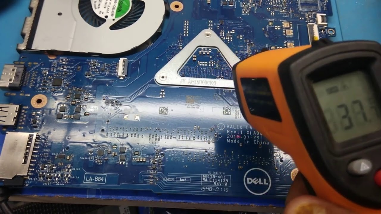 dell AAL10 LAB843P NO POWER हिंदी में सीखें  लैपटॉप रिपेयरिंग