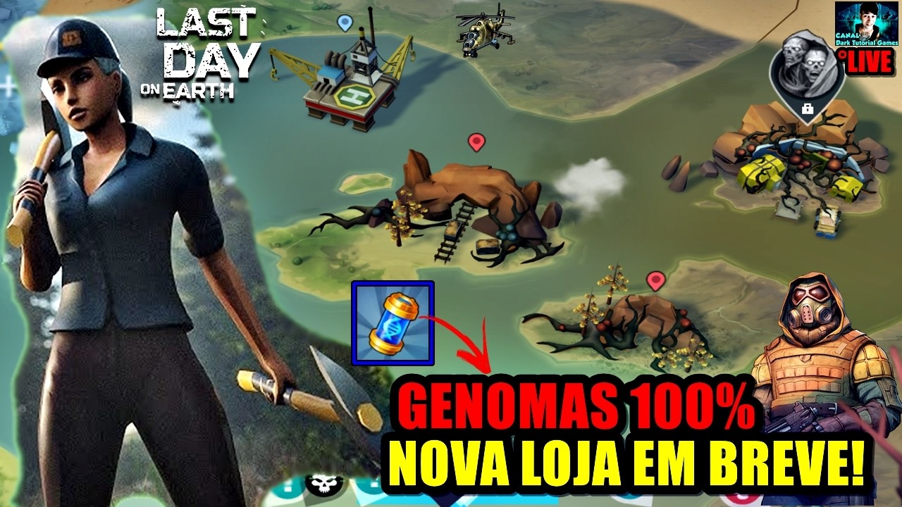 ●FAÇA AGORA! TRUQUE PARA EVOLUIR RÁPIDO E PEGAR ITENS EM DOBRO 👁 Last Day On Earth
