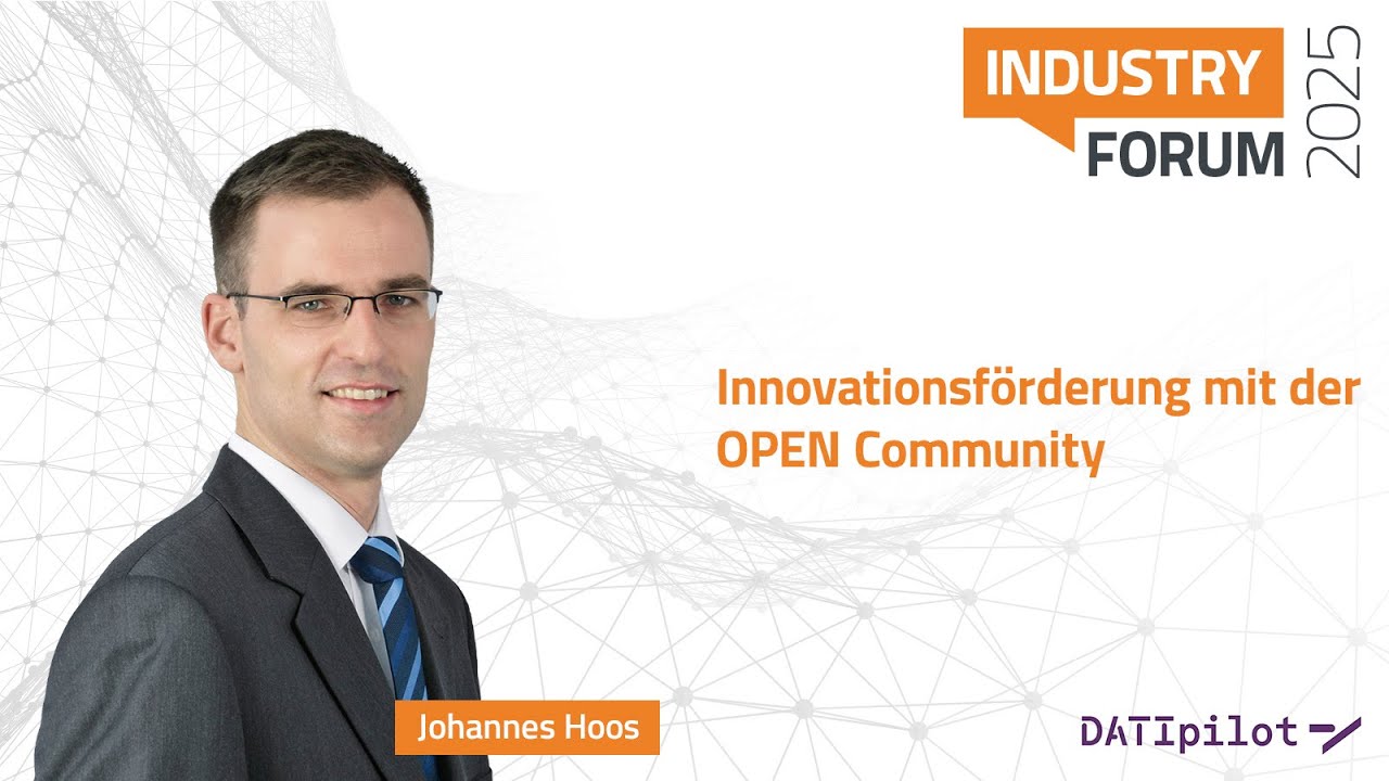 Innovationsförderung mit der OPEN Community | Johannes Hoos
