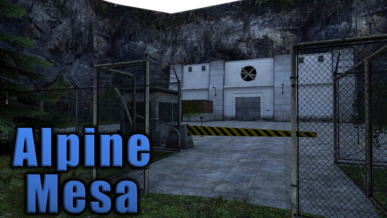 GMOD VR: Exploring gm_AlpineMesa (Black Mesa's Sister Locations)