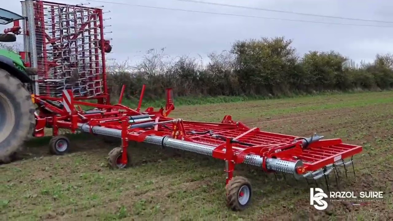 La herse étrille de précision EXCELLIO  l’alliée de votre désherbage de printemps
