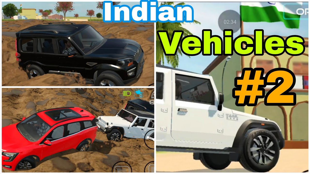 Vehicles Simulator: Scorpio को खतरनाक दलदल से कैसे निकाला 😱 | Offroad Rescue MissionScorpio Stuck#2