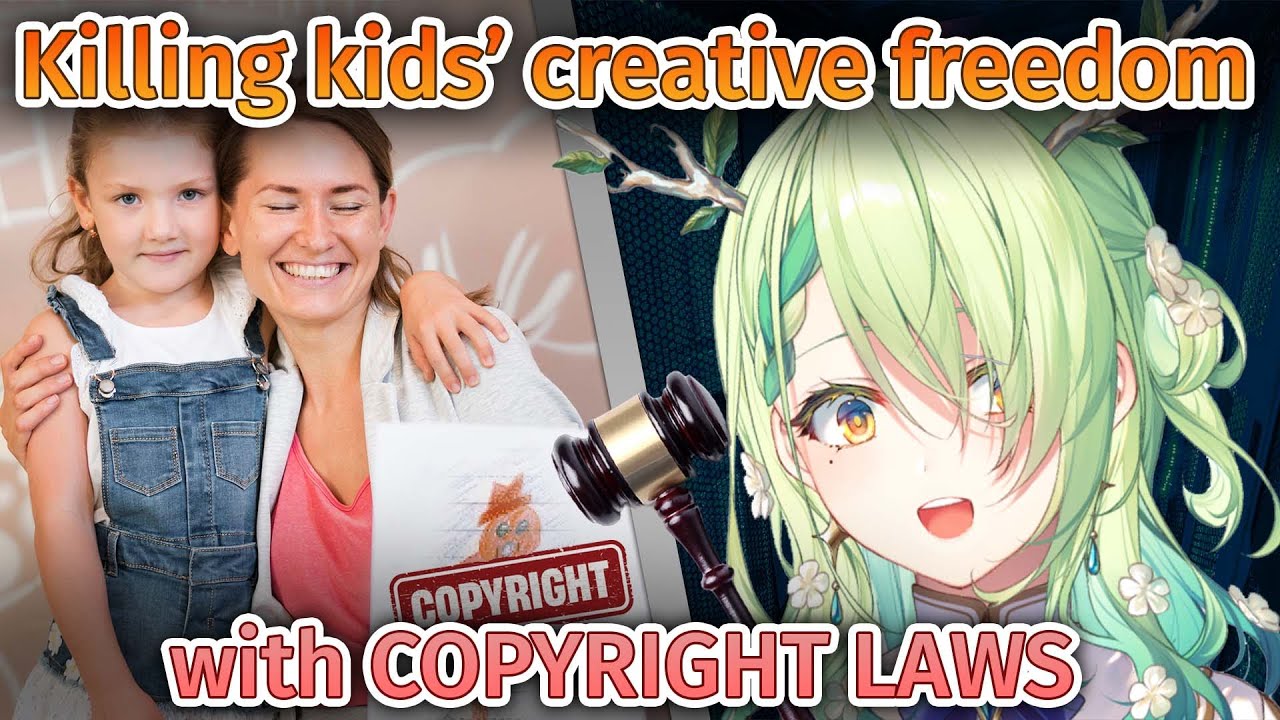 【Part1】Fauna uses copyright to kill kids' creative freedom 【Ceres Fauna / HololiveEN】