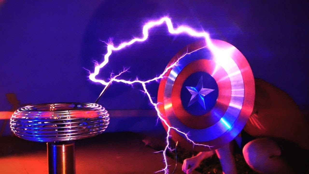 AVENGERS meets TESLA COILS