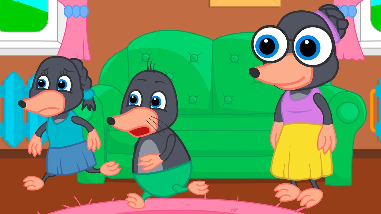 Benny Mole and Friends - Giant Eyes Cartoon for Kids