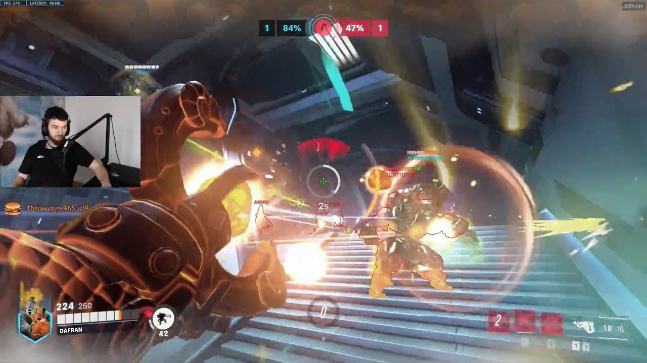 DAFRAN INSANE TORBJORN OVERWATCH 2 RANKED GAMEPLAY SEASON 1