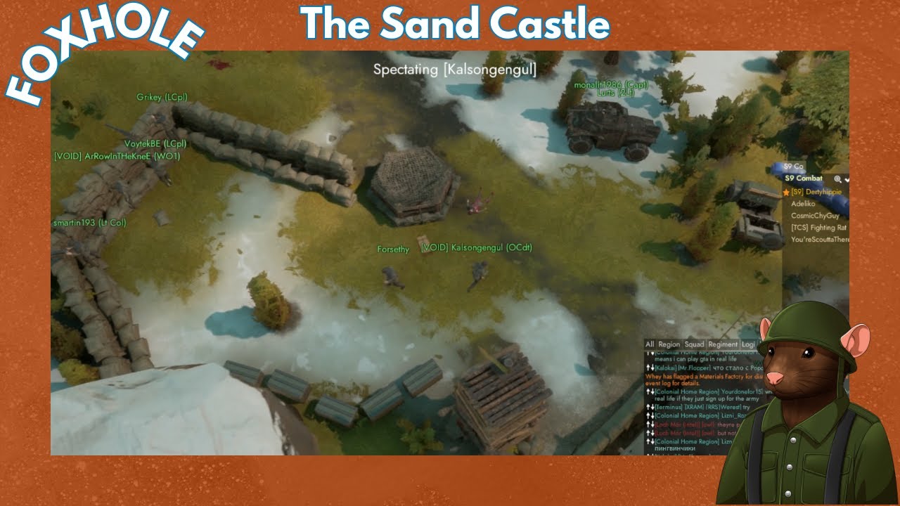 Foxhole - The Sandcastle [Charlie]