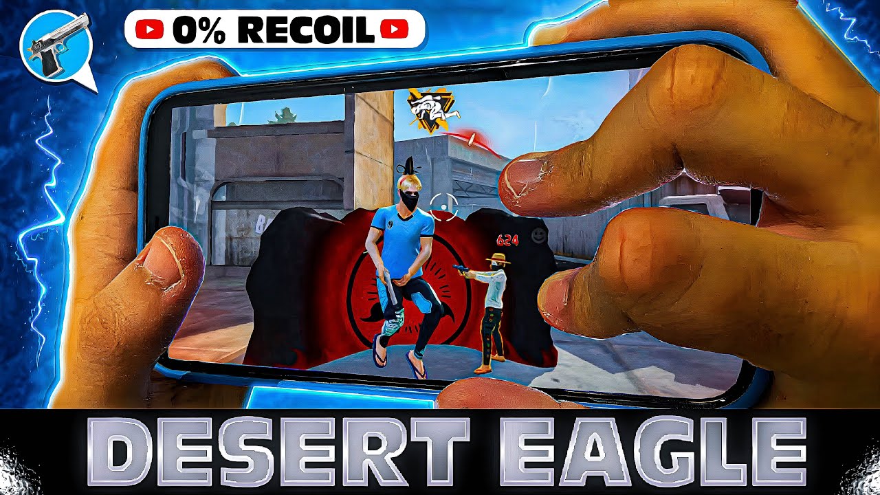 I FOUND BRAZILIAN SECRET NO RECOIL DESERT EAGLE HEADSHOT TRICKS + SETTING ☠️🥶||