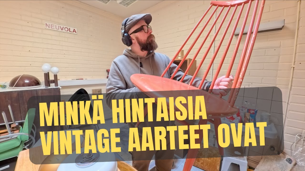 Minkä hintaisia vintage aarteet ovat? ja käydään tottakai vähän aarrejahdissa.